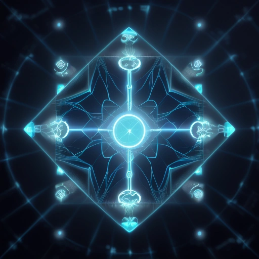 Визуализация концепции Тренды интеграции данных 2026 в виде светящихся потоков информации и нейронных связей.