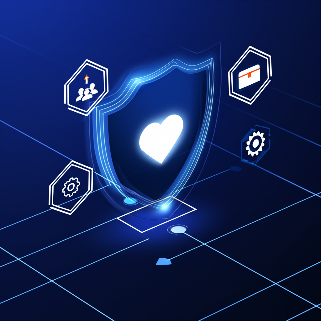 Уроки лояльности клиентов из многопользовательской игры: инфографика с иконками прогресса, сообщества и наград.