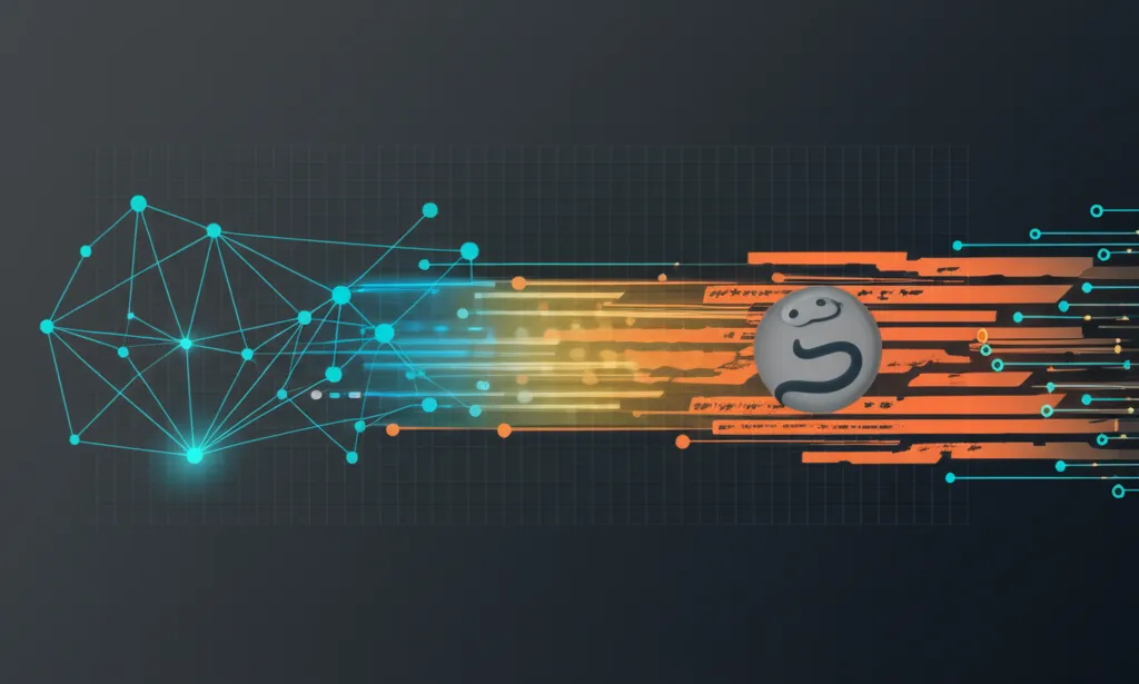 Ноутбук с кодом на экране, демонстрирующий веб-скрапинг с parsel в python 2025