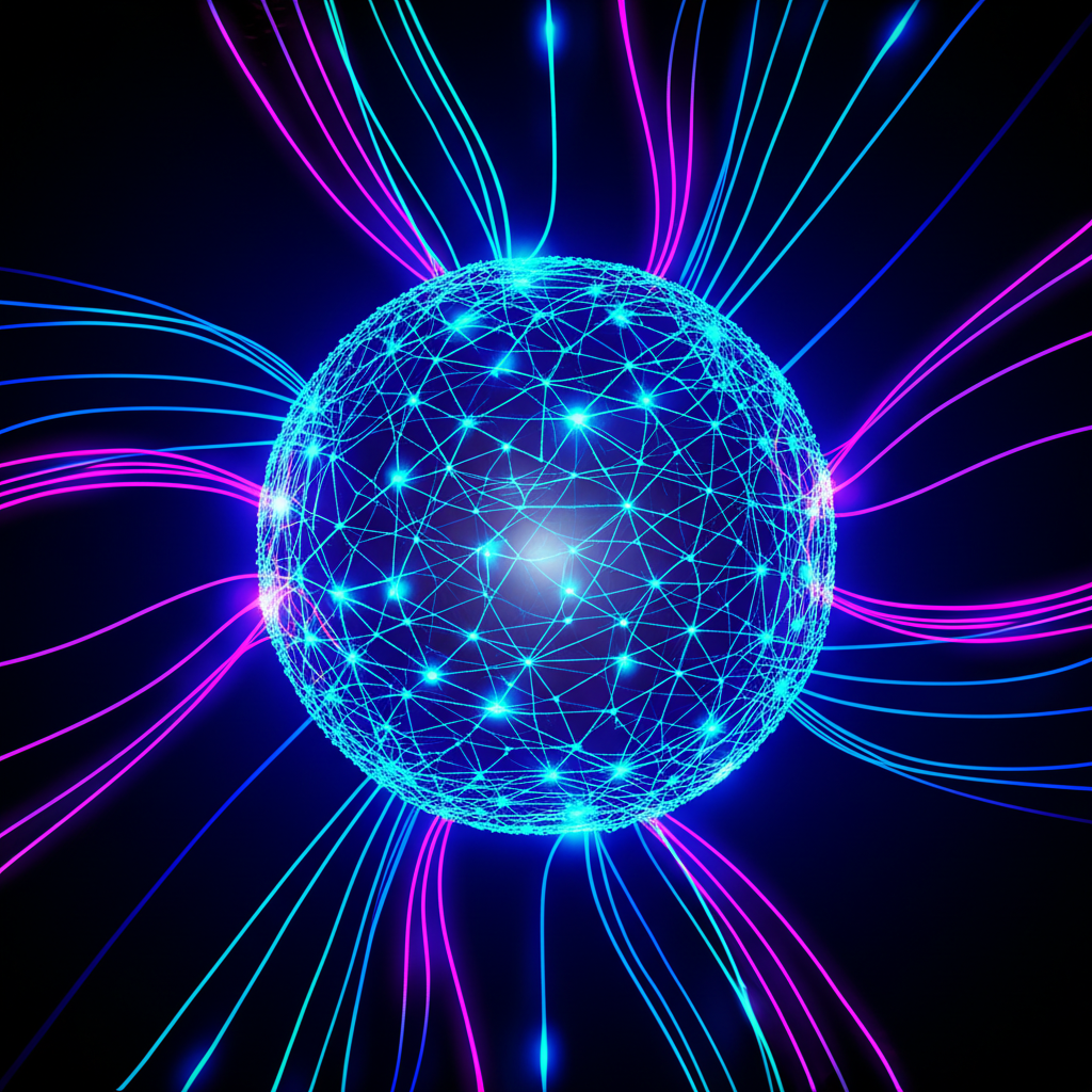 Интеллектуальный веб-скрапинг с Perplexity 2025: AI-алгоритмы анализируют потоки данных.