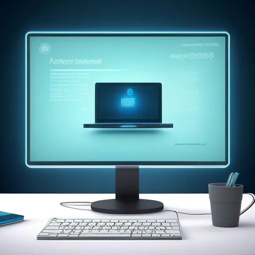 Современное рабочее место 2026 года, демонстрирующее как Выбрать лучший почтовый клиент 2026 для повышения продуктивности