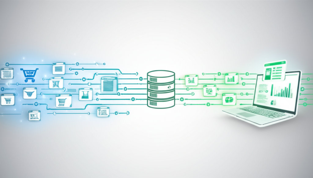 Инфографика, иллюстрирующая, как заказать парсинг сайтов для получения структурированных данных