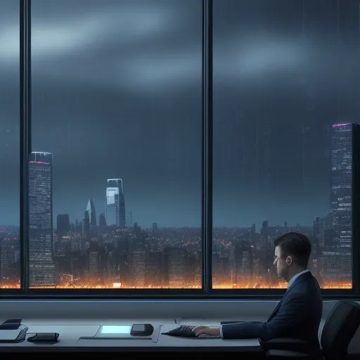 На изображении показана Защита бизнеса от рецессии автоматизация через использование аналитических дашбордов в офисе